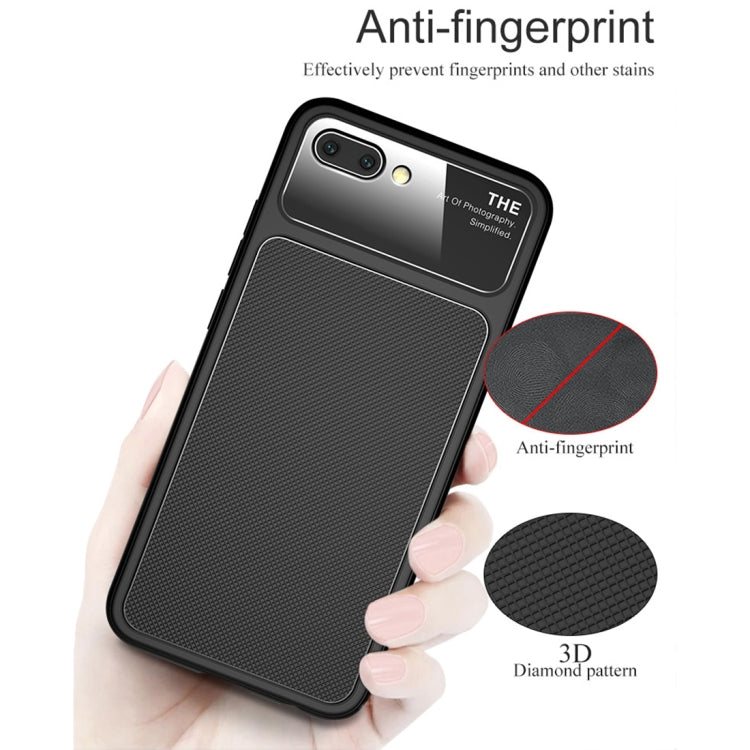 Lenuo LeJazz Series TPU + Glass Case for Huawei Honor 10 (Blue)