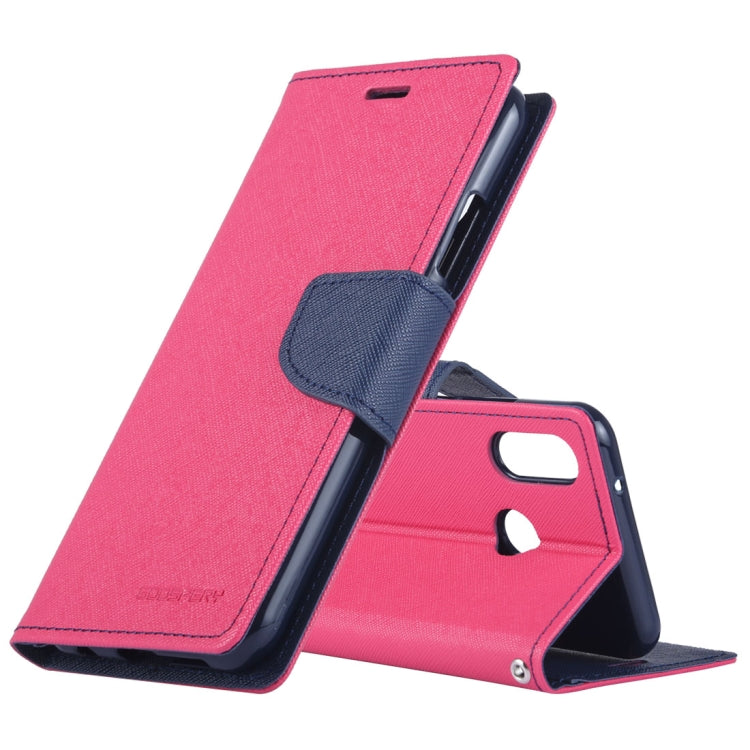 GOOSPERY FANCY DIARY Horizontal Flip PU Leather Case for Huawei P20 Lite, with Holder & Card Slots & Wallet