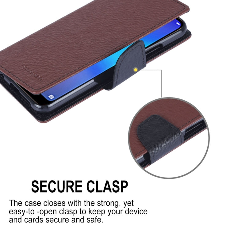GOOSPERY FANCY DIARY Horizontal Flip PU Leather Case for Huawei P20 Lite, with Holder & Card Slots & Wallet