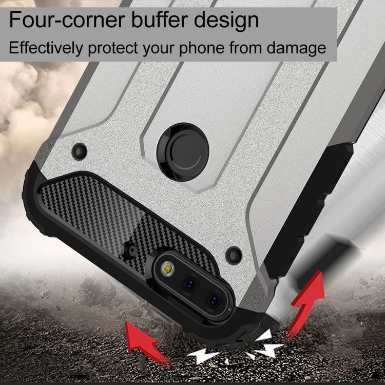 For Huawei Honor Play 7C Full-body Rugged TPU + PC Combination Back Cover Case