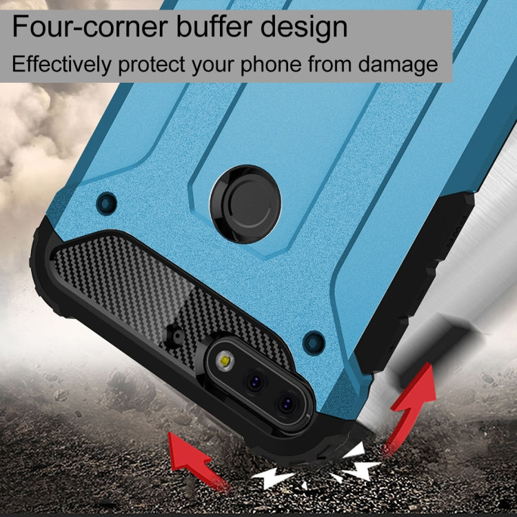 For Huawei Honor Play 7C Full-body Rugged TPU + PC Combination Back Cover Case