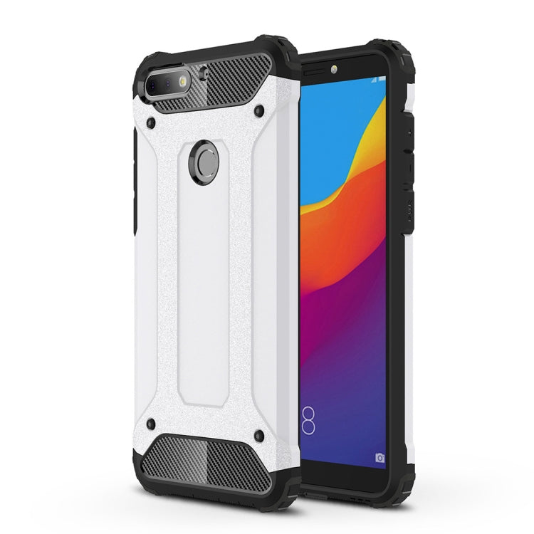 For Huawei Honor Play 7C Full-body Rugged TPU + PC Combination Back Cover Case