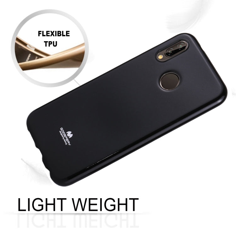 GOOSPERY PEARL JELLY Series for Huawei P20 Lite TPU Full Coverage Protective Back Cover Case