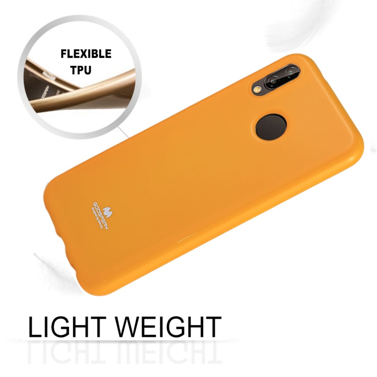 GOOSPERY PEARL JELLY Series for Huawei P20 Lite TPU Full Coverage Protective Back Cover Case