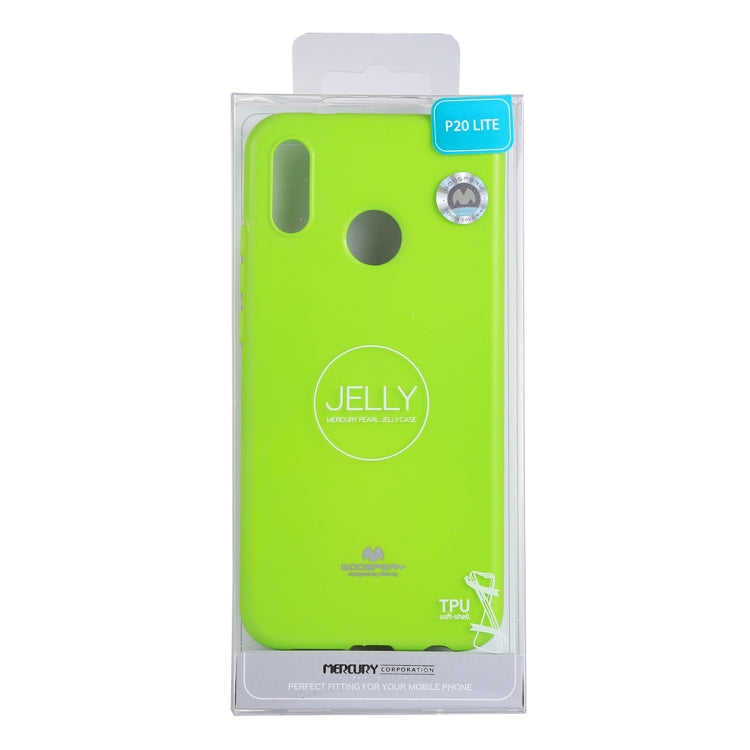 GOOSPERY PEARL JELLY Series for Huawei P20 Lite TPU Full Coverage Protective Back Cover Case