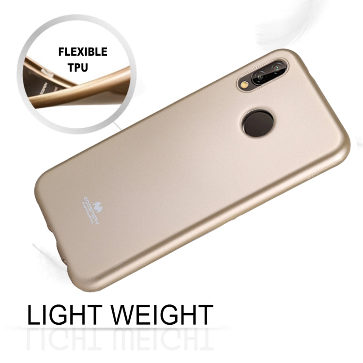 GOOSPERY PEARL JELLY Series for Huawei P20 Lite TPU Full Coverage Protective Back Cover Case