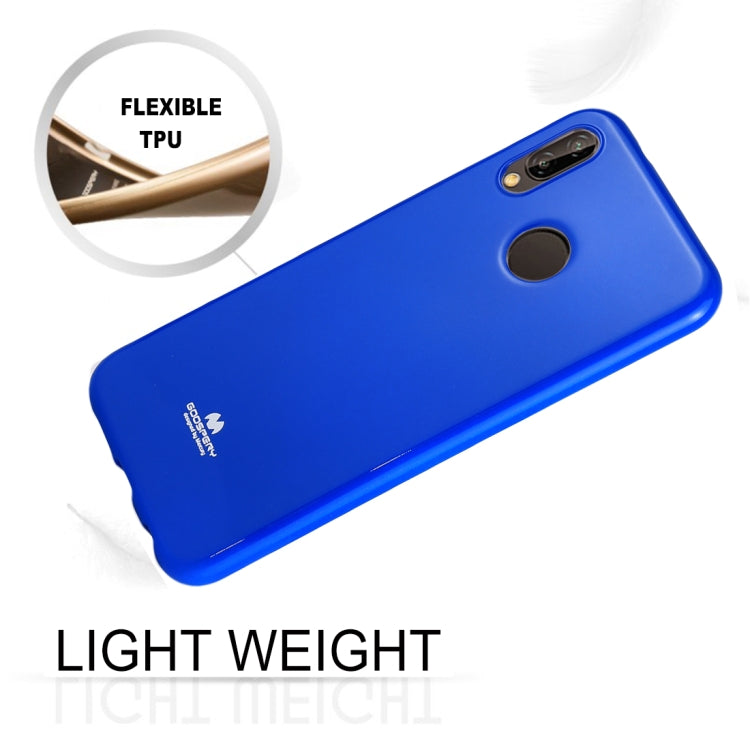 GOOSPERY PEARL JELLY Series for Huawei P20 Lite TPU Full Coverage Protective Back Cover Case