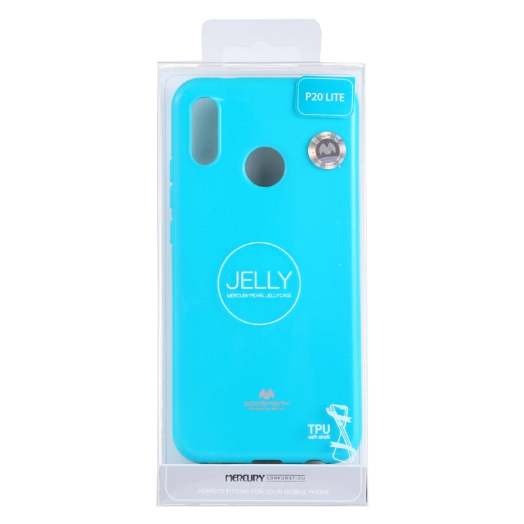 GOOSPERY PEARL JELLY Series for Huawei P20 Lite TPU Full Coverage Protective Back Cover Case