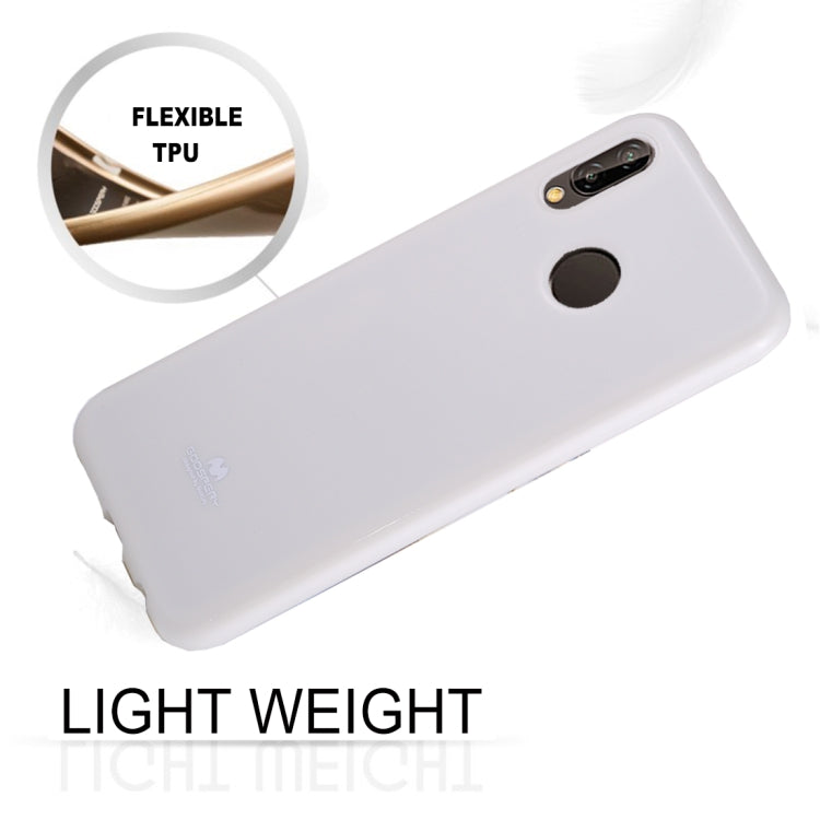 GOOSPERY PEARL JELLY Series for Huawei P20 Lite TPU Full Coverage Protective Back Cover Case