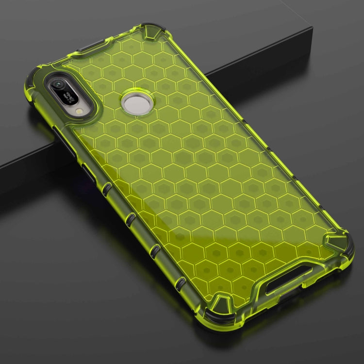 Honeycomb Shockproof PC + TPU Case for Huawei Y6(2019)