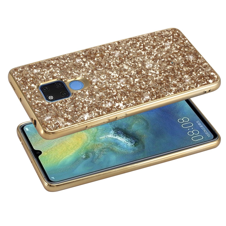 Glittery Powder Shockproof TPU Case for Huawei Mate 20 X