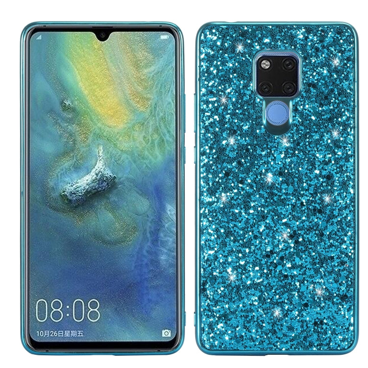 Glittery Powder Shockproof TPU Case for Huawei Mate 20 X