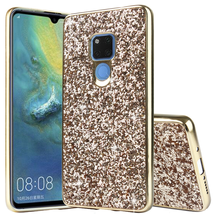 Glittery Powder Shockproof TPU Case for Huawei Mate 20