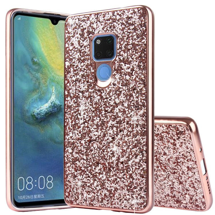 Glittery Powder Shockproof TPU Case for Huawei Mate 20