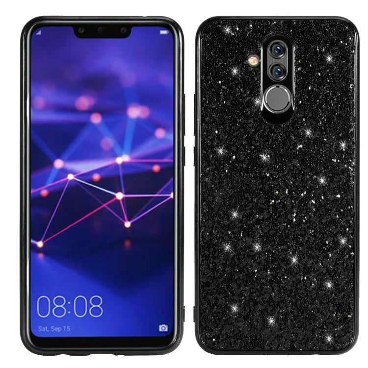 Glittery Powder Shockproof TPU Case for Huawei Mate 20 Lite / Maimang 7