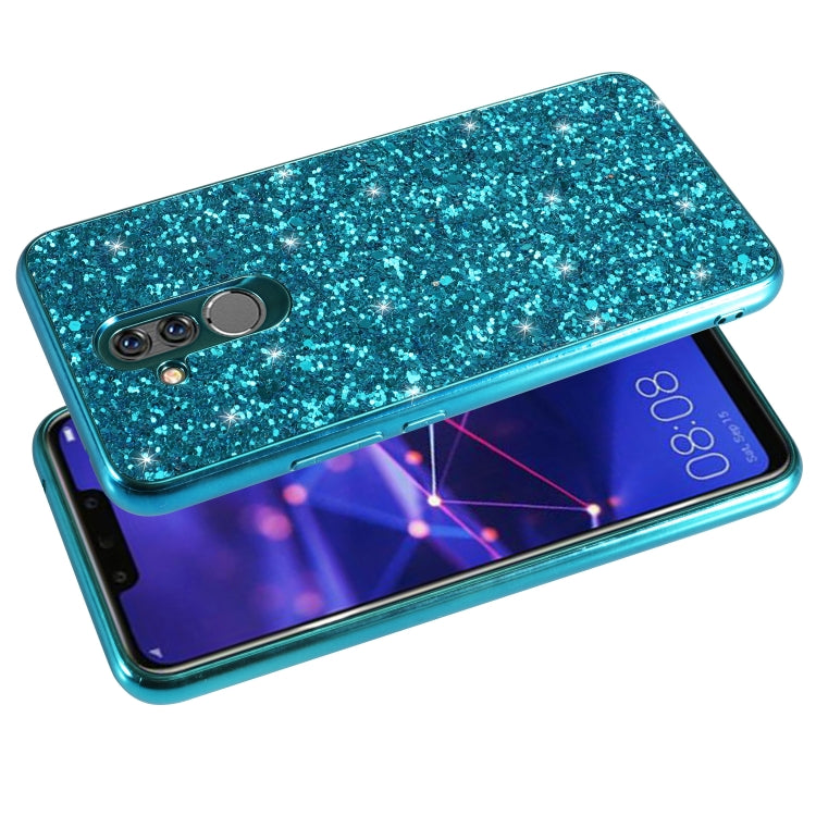 Glittery Powder Shockproof TPU Case for Huawei Mate 20 Lite / Maimang 7