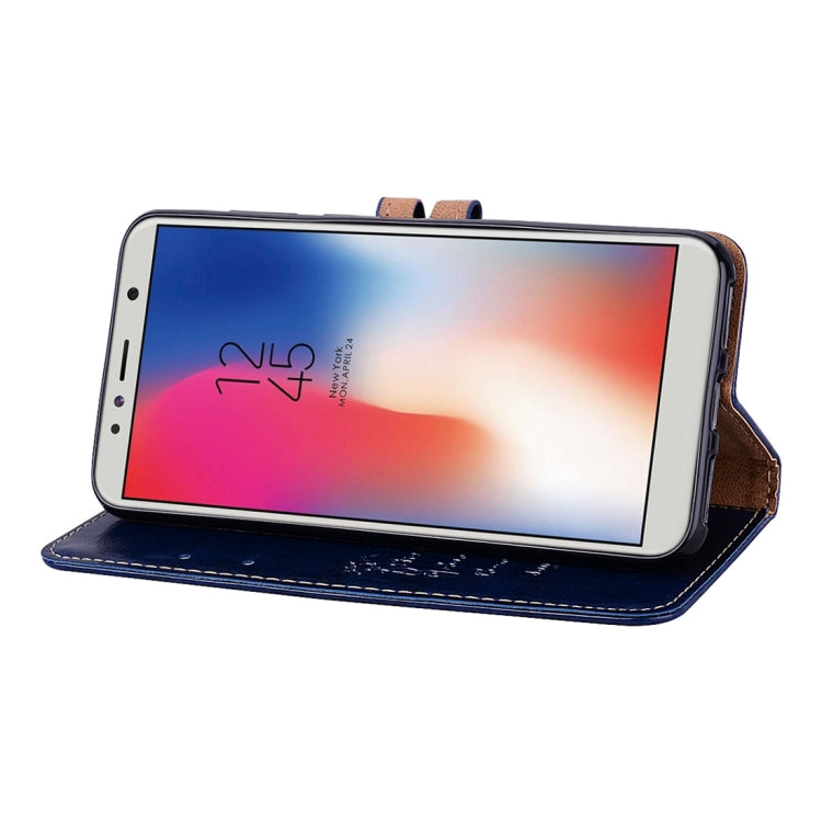 Business Style Oil Wax Texture Horizontal Flip Leather Case for Huawei Y6 (2018), with Holder & Card Slots & Wallet