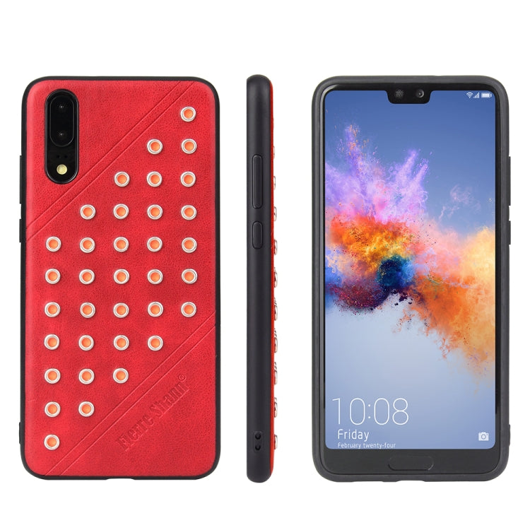 Star Series Retro Crazy Horse Texture PU Leather Case for Huawei P20