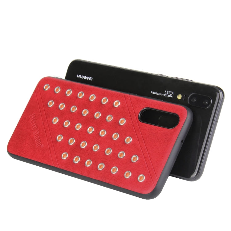 Star Series Retro Crazy Horse Texture PU Leather Case for Huawei P20