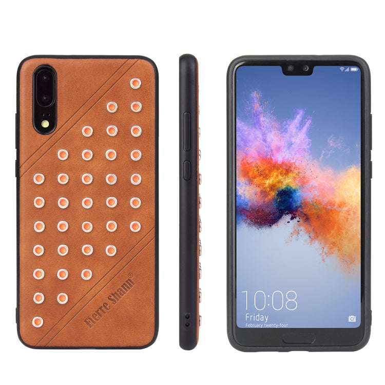 Star Series Retro Crazy Horse Texture PU Leather Case for Huawei P20