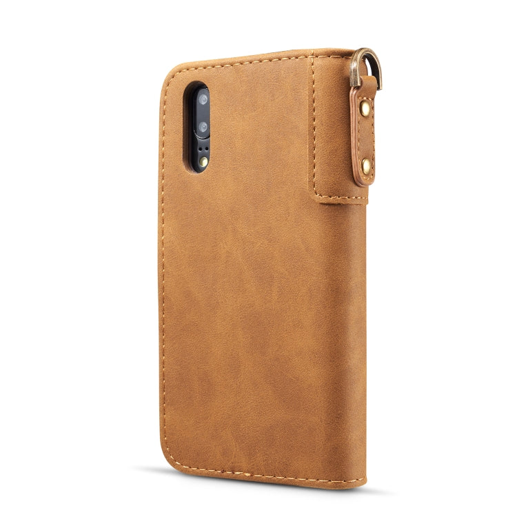 Cowhide Texture Horizontal Flip Leather Case for Huawei P20 Pro, with Holder & Card Slots & Wallet & Sling