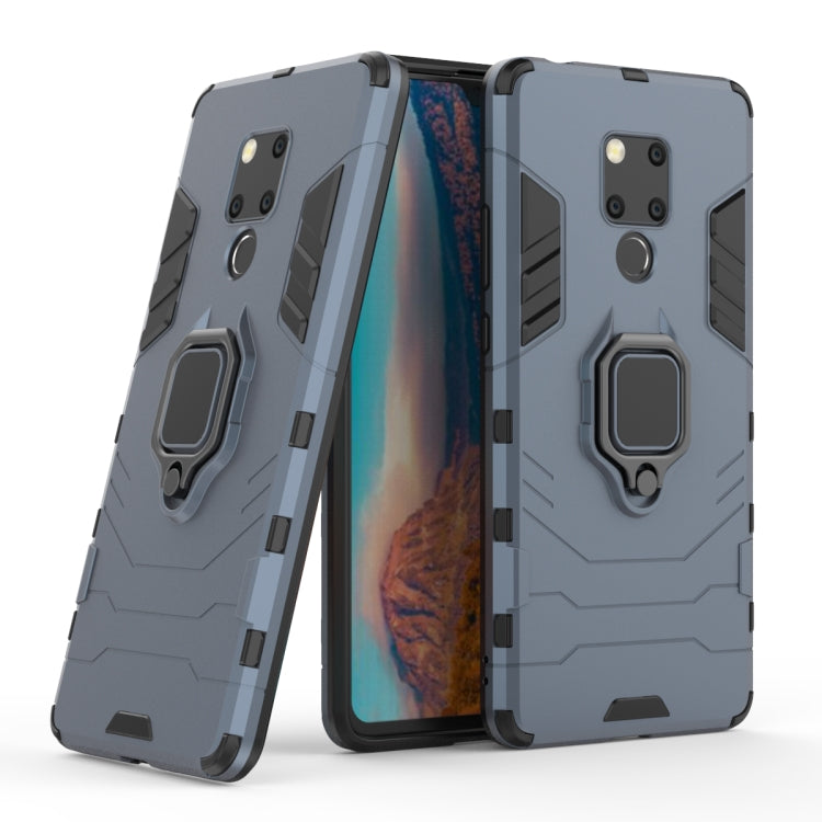 PC + TPU Shockproof Protective Case for Huawei Mate 20 X, with Magnetic Ring Holder
