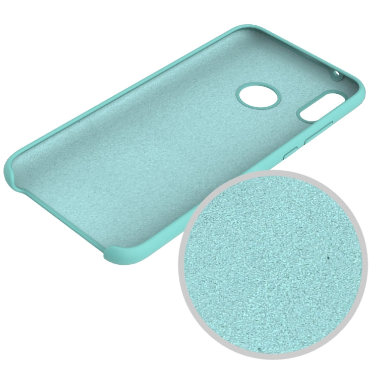 Solid Color Liquid Silicone Dropproof Protective Case for Huawei Y9(2019)