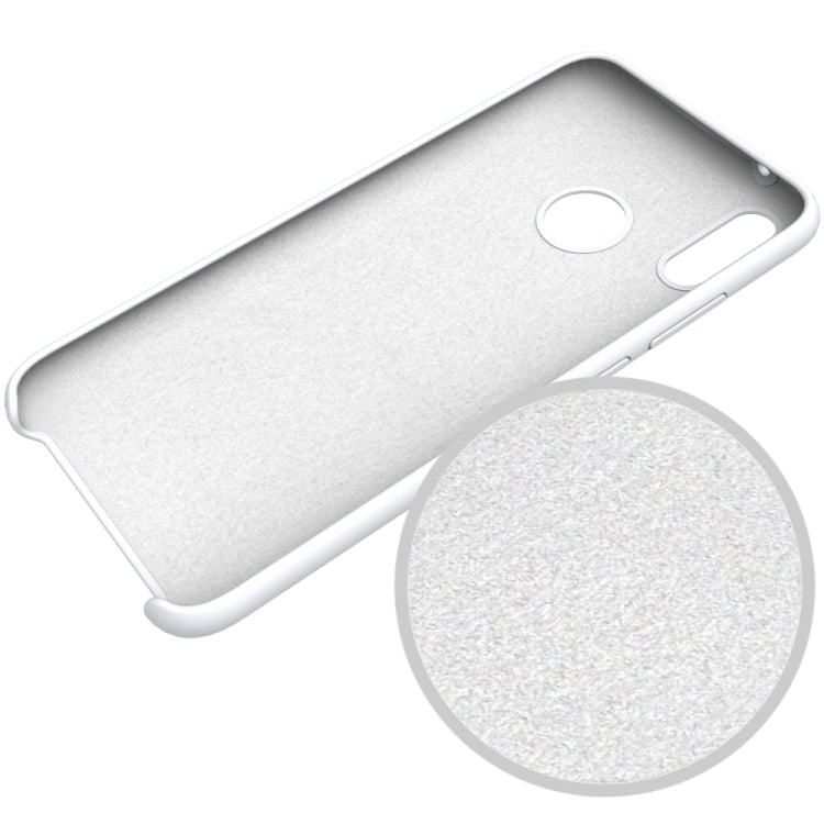 Solid Color Liquid Silicone Dropproof Protective Case for Huawei Y9(2019)