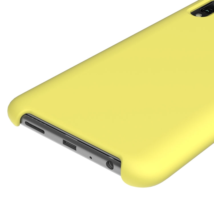 Solid Color Liquid Silicone Dropproof Protective Case for Huawei Y9(2019)