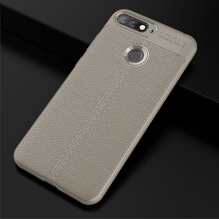 For Huawei Honor 7A / Y6 (2018) Litchi Texture Soft TPU Protective Case