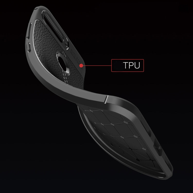 For Huawei Honor 7A / Y6 (2018) Litchi Texture Soft TPU Protective Case