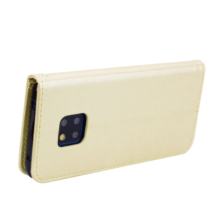 Rose Embossed Horizontal Flip PU Leather Case for Huawei Mate 20 Pro, with Holder & Card Slots & Wallet