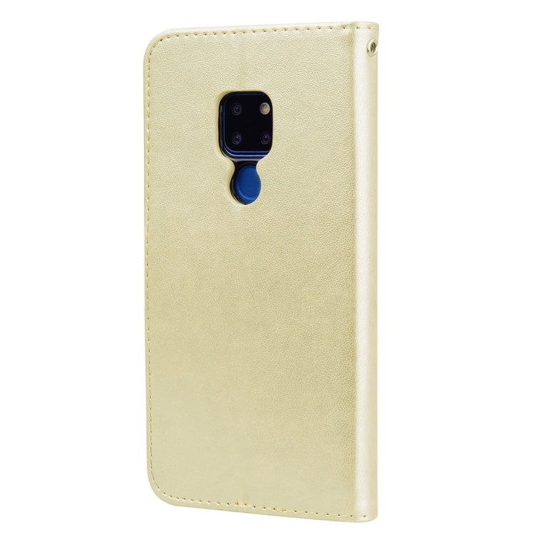 Rose Embossed Horizontal Flip PU Leather Case for Huawei Mate 20, with Holder & Card Slots & Wallet