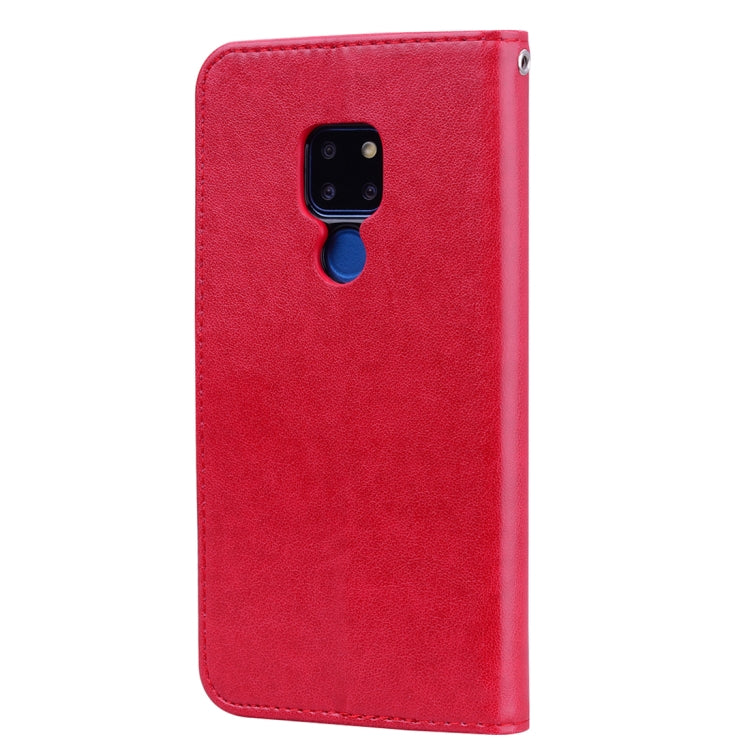 Rose Embossed Horizontal Flip PU Leather Case for Huawei Mate 20, with Holder & Card Slots & Wallet