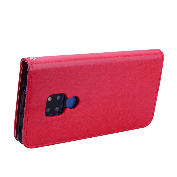 Rose Embossed Horizontal Flip PU Leather Case for Huawei Mate 20, with Holder & Card Slots & Wallet