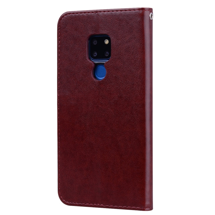 Rose Embossed Horizontal Flip PU Leather Case for Huawei Mate 20, with Holder & Card Slots & Wallet