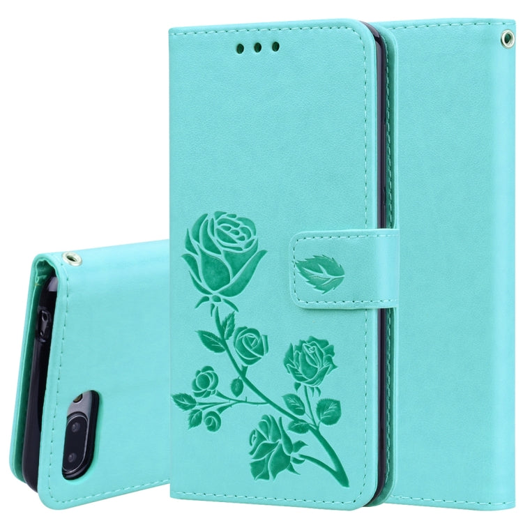 Rose Embossed Horizontal Flip PU Leather Case for Huawei Honor 10 Lite, with Holder & Card Slots & Wallet