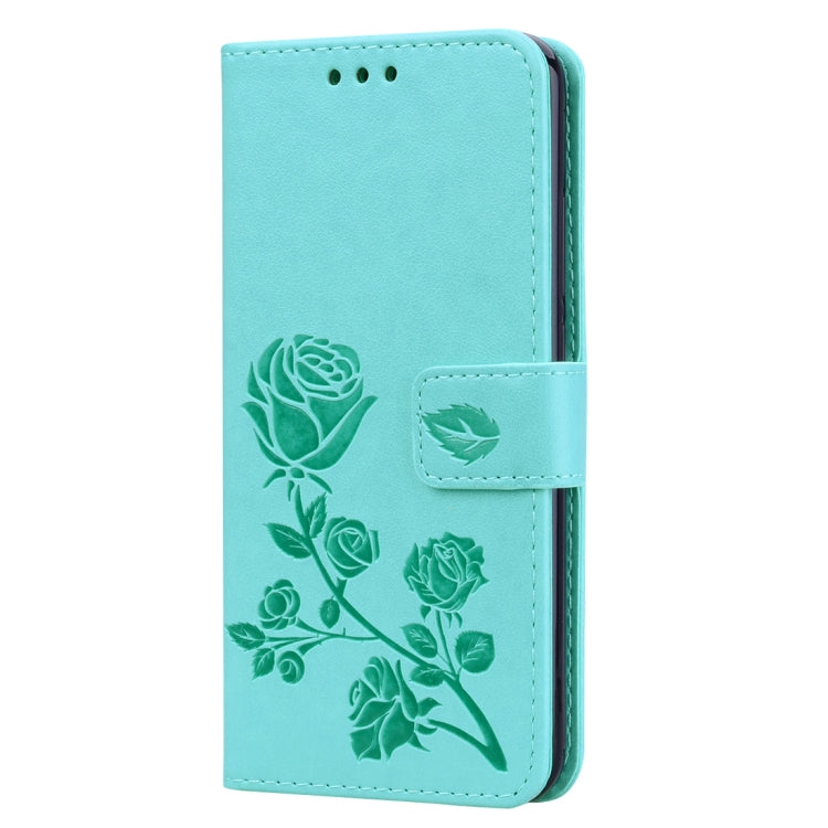 Rose Embossed Horizontal Flip PU Leather Case for Huawei Honor 10 Lite, with Holder & Card Slots & Wallet