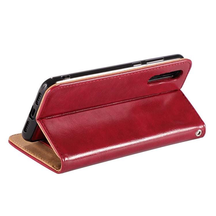 Crazy Horse Texture Horizontal Flip Detachable Zipper Leather Case for Huawei P20 Pro, with Card Slot & & Wallet & Photo Frame & Lanyard