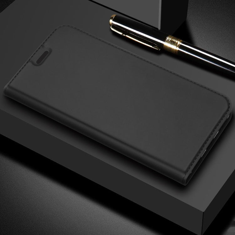 DZGOGO ISKIN Series Slight Frosted PU + TPU Case for Huawei nova 3i with Card Slots & Holder