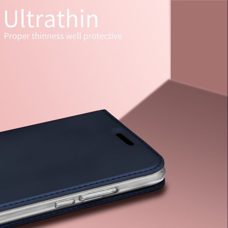 DZGOGO ISKIN Series Slight Frosted PU + TPU Case for Huawei nova 3i with Card Slots & Holder