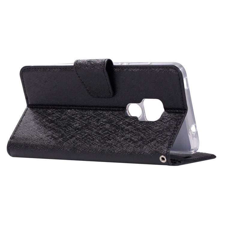 Silk Texture Horizontal Flip Leather Case for Huawei Mate 20, with Holder & Card slots & Wallet & Photo Frame