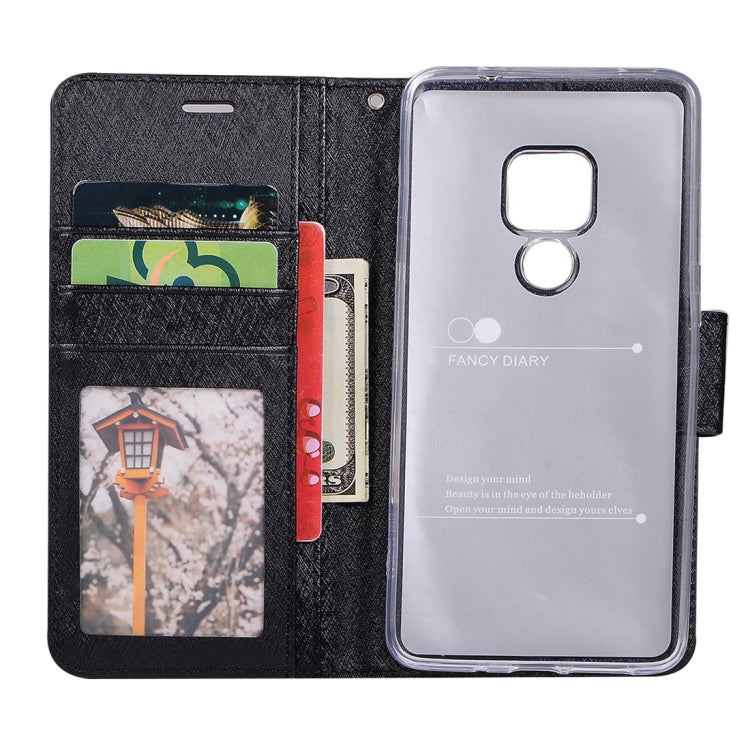 Silk Texture Horizontal Flip Leather Case for Huawei Mate 20, with Holder & Card slots & Wallet & Photo Frame