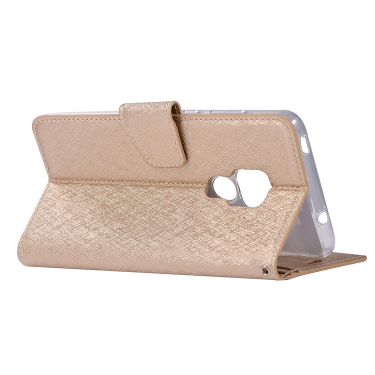 Silk Texture Horizontal Flip Leather Case for Huawei Mate 20, with Holder & Card slots & Wallet & Photo Frame