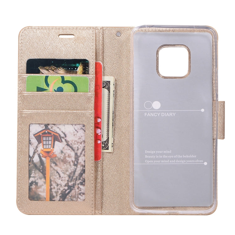 Silk Texture Horizontal Flip Leather Case for Huawei Mate 20 Pro, with Holder & Card slots & Wallet & Photo Frame