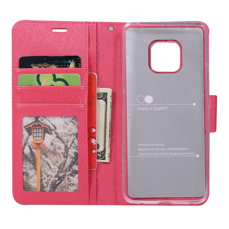 Silk Texture Horizontal Flip Leather Case for Huawei Mate 20 Pro, with Holder & Card slots & Wallet & Photo Frame