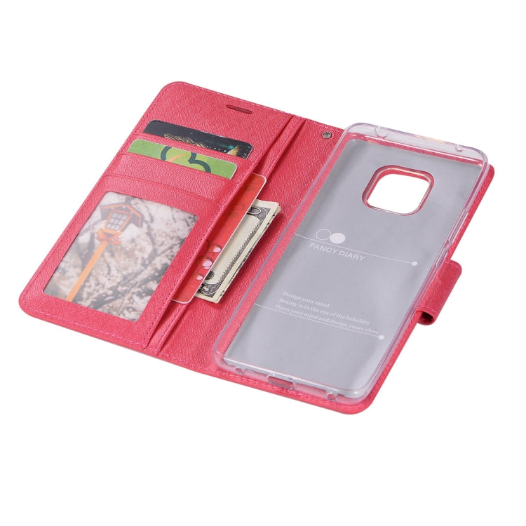 Silk Texture Horizontal Flip Leather Case for Huawei Mate 20 Pro, with Holder & Card slots & Wallet & Photo Frame