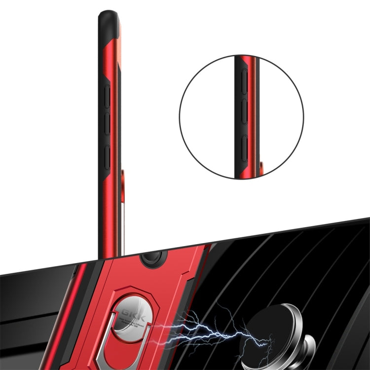 GKK Magnetic 360 Degree Rotation Ring Holder PC + TPU Armor Case for Huawei Honor View 20