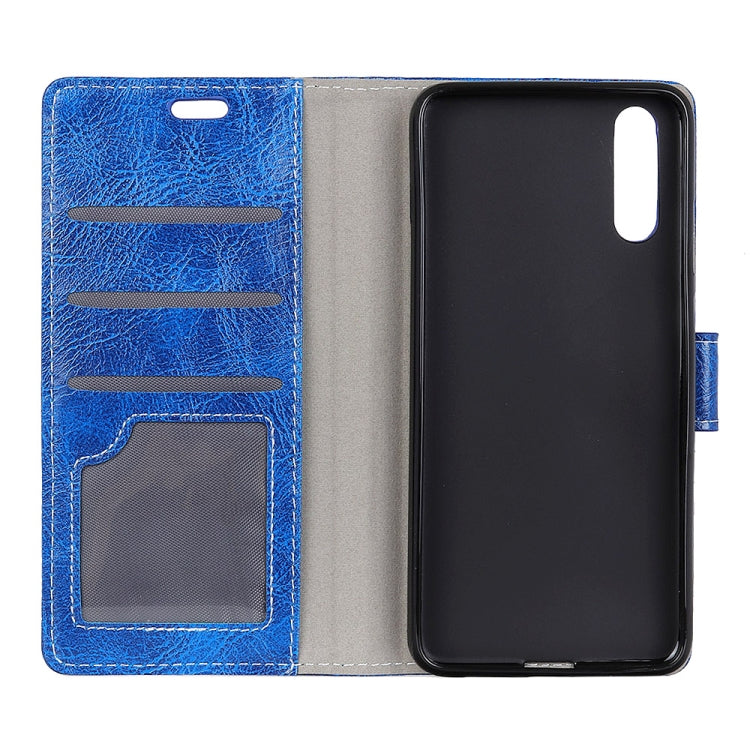 Retro Crazy Horse Texture Horizontal Flip Leather Case for Huawei Y7 Pro (2019) / Enjoy 9, with Holder & Card Slots & Wallet