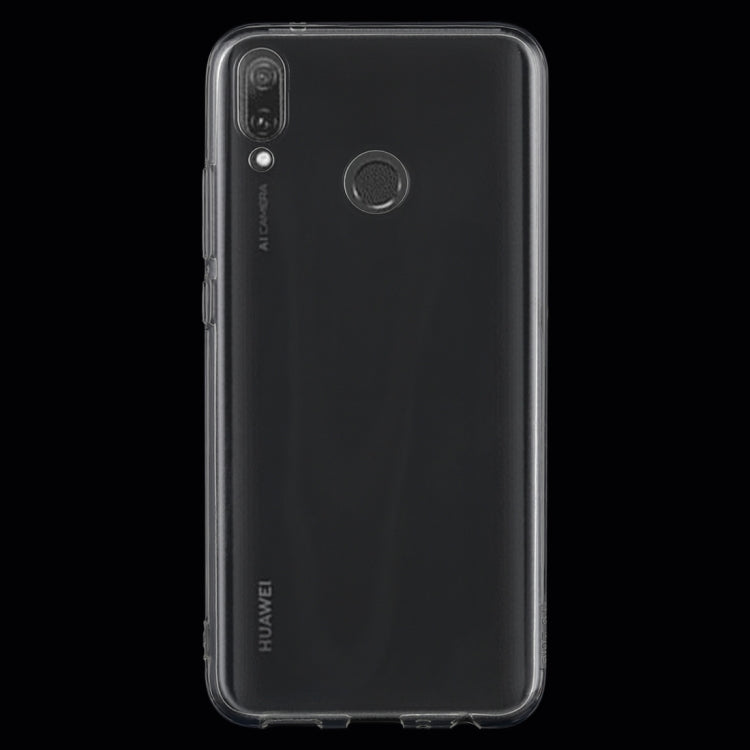 0.75mm Transparent TPU Case for Huawei Y9 2019